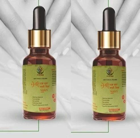 Pure & Natural Nabhi Tailam Oil 60 ml (Pack of 2)