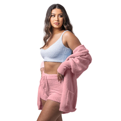 Cosy Pajama 3-Piece Set(Free Size)