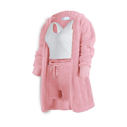 Cosy Pajama 3-Piece Set(Free Size)