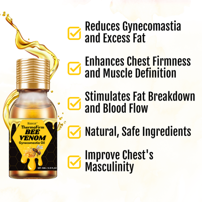 ThermoFirm Bee Venom Gynecomastia Oil | Get a FREE Hair Oil