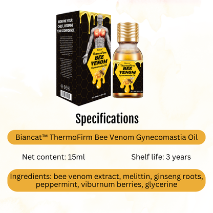 ThermoFirm Bee Venom Gynecomastia Oil | Get a FREE Hair Oil