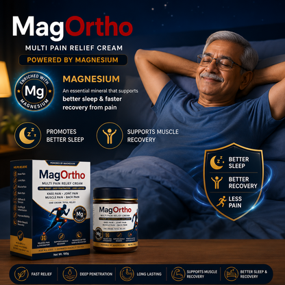 MagOrtho Pain Vanish Cream (BUY 1 GET 1 FREE) | 30 DAYS MONEY BACK GURANTEE
