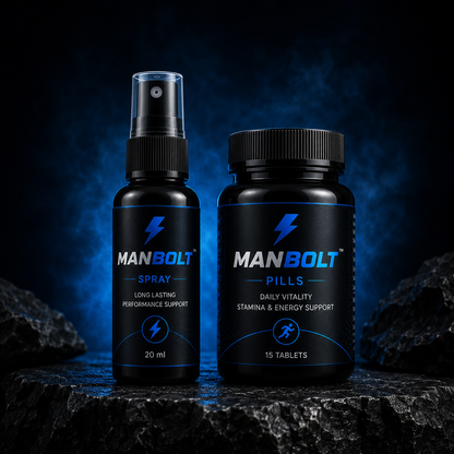 ManBolt Pills + Spray Combo