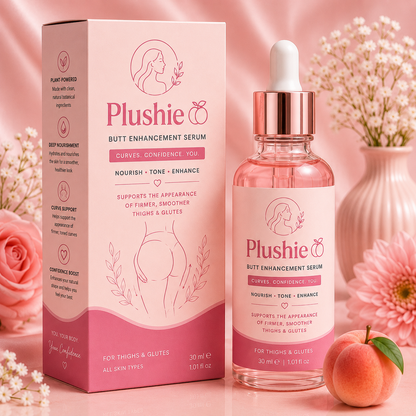 Plushie Breast Enhancement Pills 🍒 + Butt Enhancement Serum 🍑| 30 DAYS MONEY BACK GURANTEE