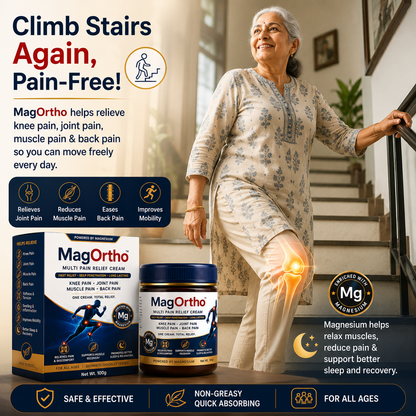 MagOrtho Pain Vanish Cream (BUY 1 GET 1 FREE) | 30 DAYS MONEY BACK GURANTEE