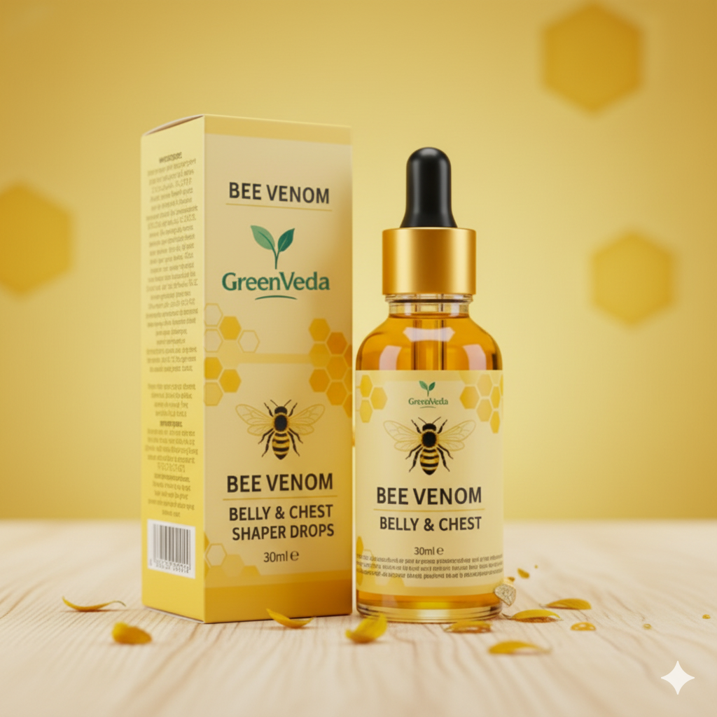 Bee Venom Belly & Chest Shaper Drops 100% Natural  (BUY 1 GET 1 FREE)
