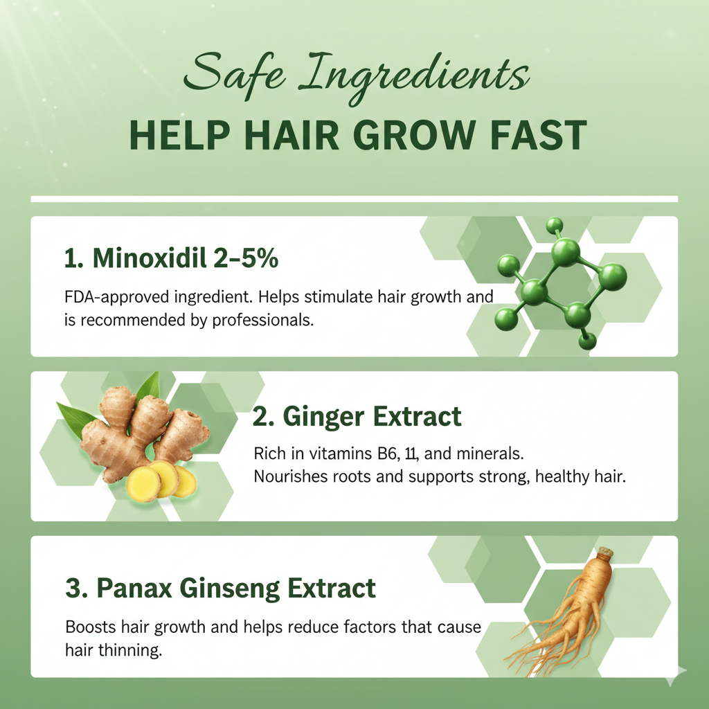 Feg Hair Growth Spray 100% Natural ( BUY 1 GET 1 FREE )