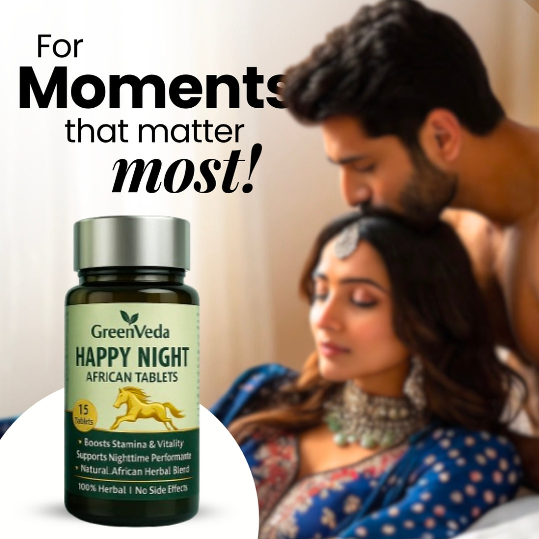 Happy Night African Tablets (BUY 1 GET 1 FREE) 30 Days Money Back Gurantee