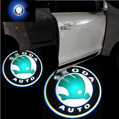 3D Car Door LED Laser Logo Projector - 50% OFF