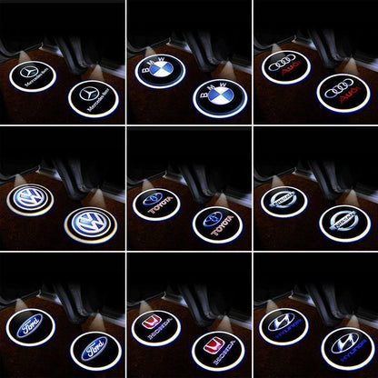3D Car Door LED Laser Logo Projector - 50% OFF