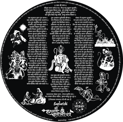 Vaikunthadham Hanuman Chalisa Yantra(Buy 1 Get 1 Free)